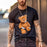 Men's Round Neck Short Sleeve Bear T-shirt