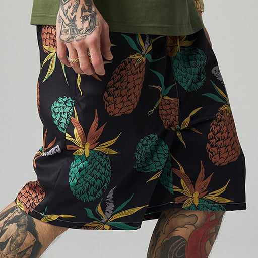 Men Printed Beach Holiday Shorts