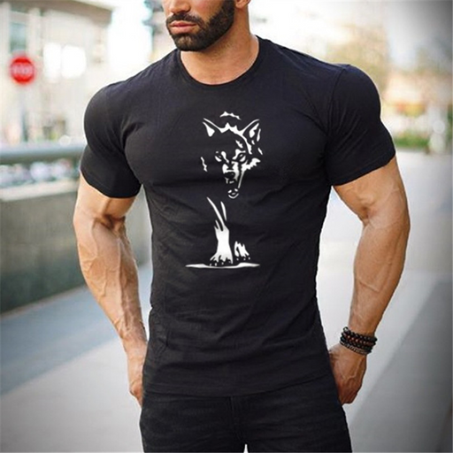 Casual Round Neck Breathable Sports Short Sleeve T-Shirt