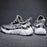 Lace-Up Colorblock Running Men's Sneakers