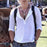 Linen Men's Casual Sleeve Shirt