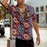 Men Beach Lapel Shirts