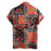 Men'S Printed Lapel Short Sleeve Shirt