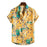 Men'S Printed Loose Short Sleeve Shirt