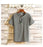 Men's Summer Sets Short Sleeve Tops Drawstring Shorts Casual Suits