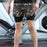 Camouflage Fake Two Pieces Double Layer Men's Shorts