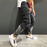 Fashion Men'S Broken Holes Middle Waist Jeans