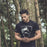 Wolf King Round Neck Short Sleeve Cotton Top
