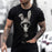 Plue Size Cute Rabbit Print Men's Tops