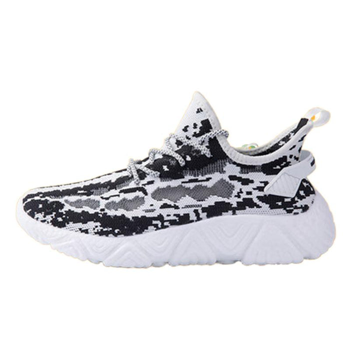 Lace-Up Colorblock Running Men's Sneakers