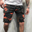 Camouflage Large Size Multi-Pocket Men's Shorts