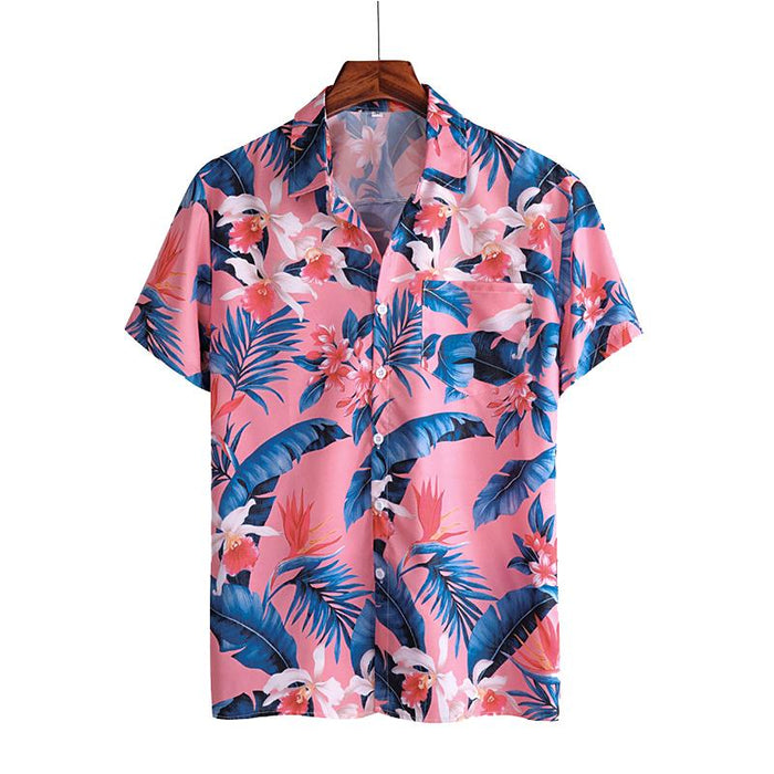 Men'S Hawaiian Holiday Loose Shirt