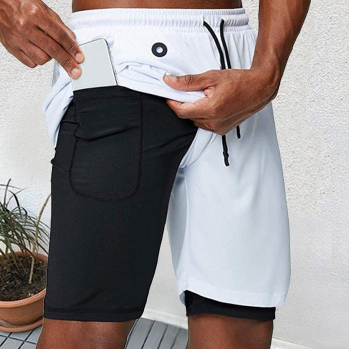 Quick-Dry Five-Point Leisure Sports Men's Shorts