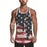 Men's Casual Fashion Printed Sleeveless T-shirt