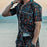 Men'S Multicolor Printed Short Sleeve Two-Piece Suit
