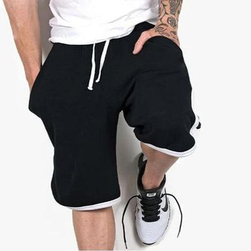 Pull-out Stitching Leisure Sports Fitness Shorts