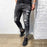 Men's Fashion Ripped Foot Zipper Jeans
