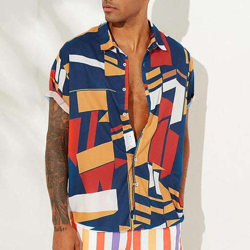 Printed Shirt Holiday Style Top