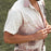 Two-Piece Hippie Style Short Sleeves Suit